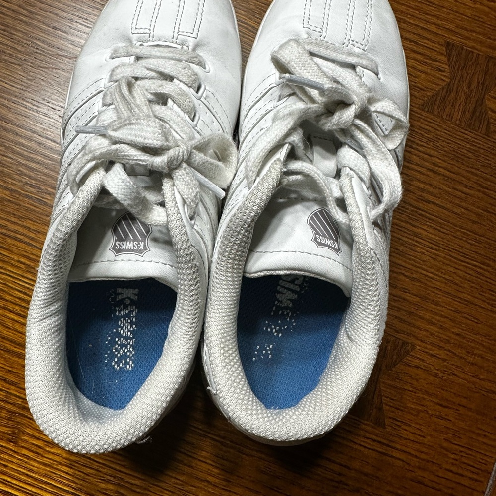 White K-Swiss Sneakers - Picture 4 of 5